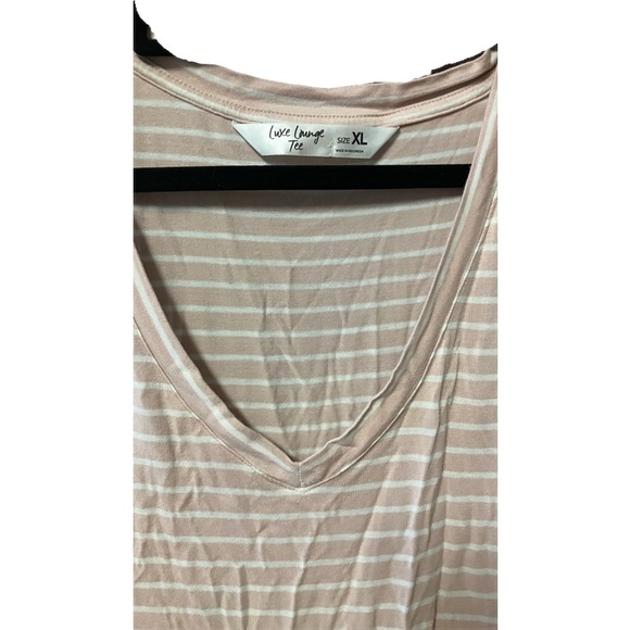 Blush striped T-shirt - Picture 6 of 8